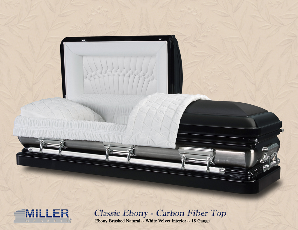 Classic Ebony Silver Carbon Fiber Top copy